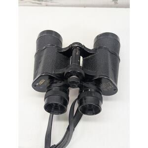 Vintage Focal 7x35 Binoculars Japan Special Coated Field 7° Kresge Detroit Strap